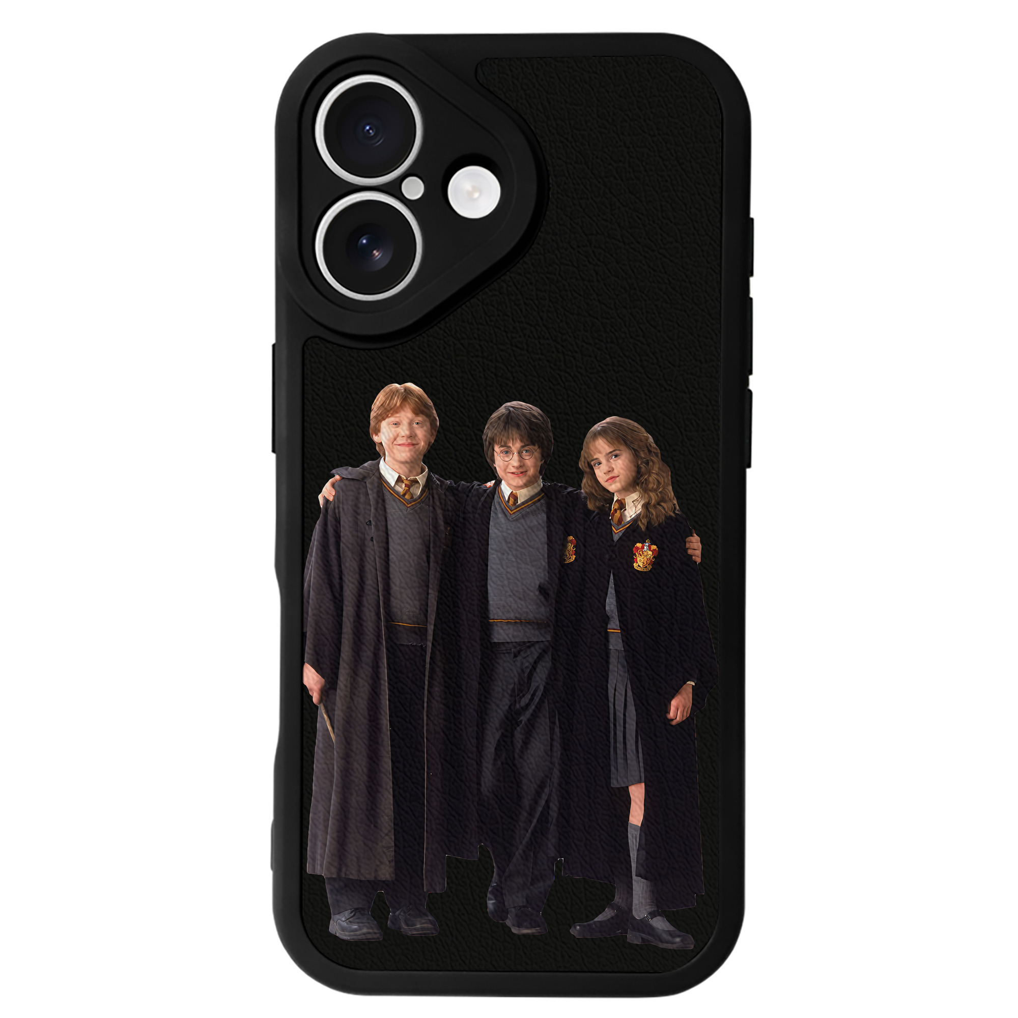 （画像用） Harry Potter ハリー・ポッターシリーズ 【iPhone 16シリーズ対応】シリコンスマホケース（レザー調） 材質：シリコン